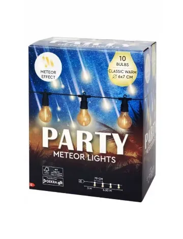 Ghirlanda luminoasa Coen bakker deco, alb cald