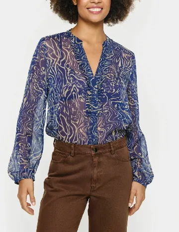 Camasa Saint Tropez, bleumarin