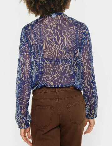 Camasa Saint Tropez, bleumarin