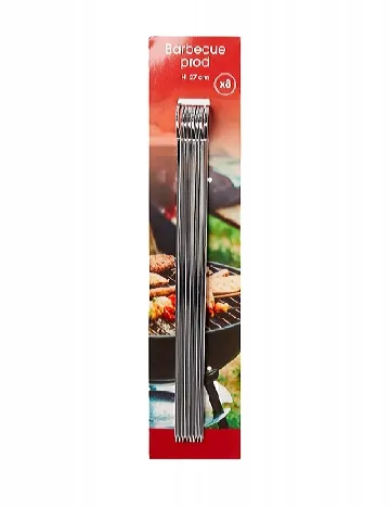 Set tepuse pentru frigarui 8 bucati ACTION, gri