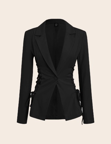 Sacou SHEIN, negru