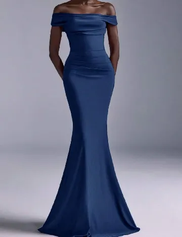 Rochie lunga SHEIN, albastru