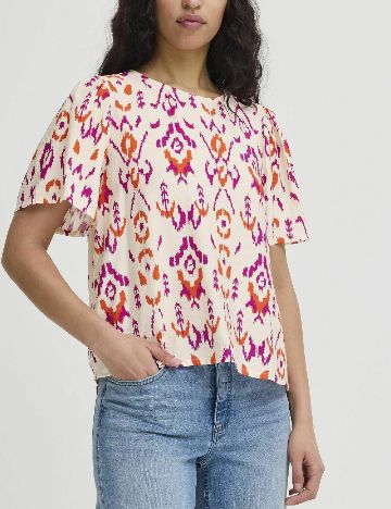 Bluza Ichi, mix culori