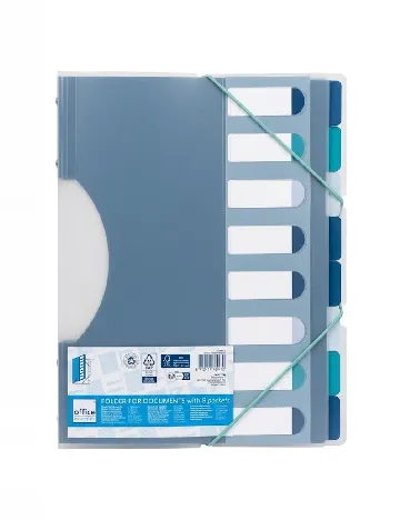 Dosar pentru documente ACTION, albastru