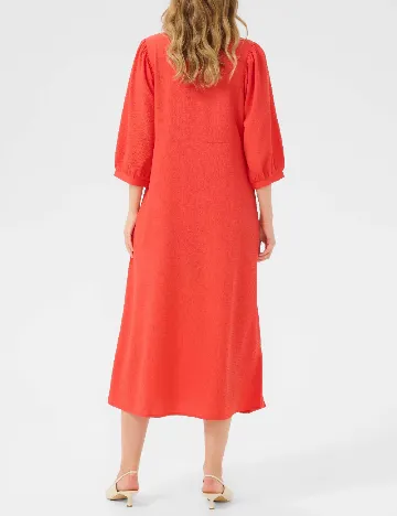 Rochie medie Kaffe, rosu