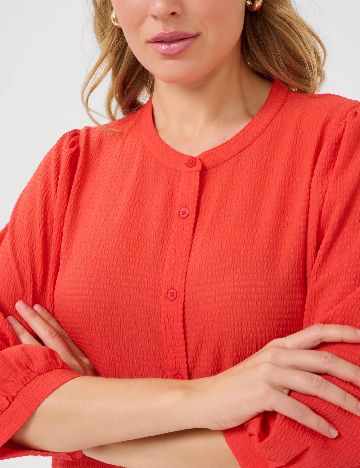 Rochie medie Kaffe, rosu