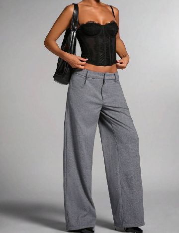 Pantaloni SHEIN, gri