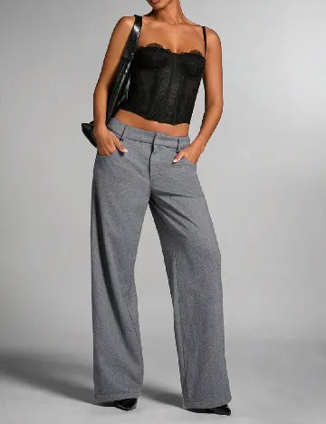 Pantaloni SHEIN, gri