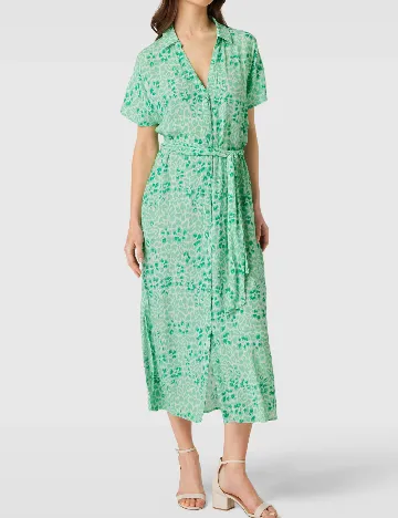 Rochie medie Saint Tropez, verde