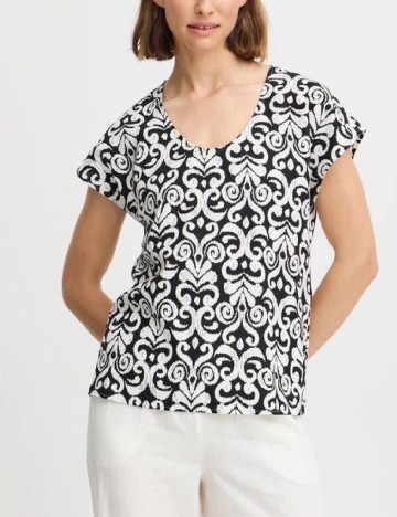 Bluza b.young, negru/alb