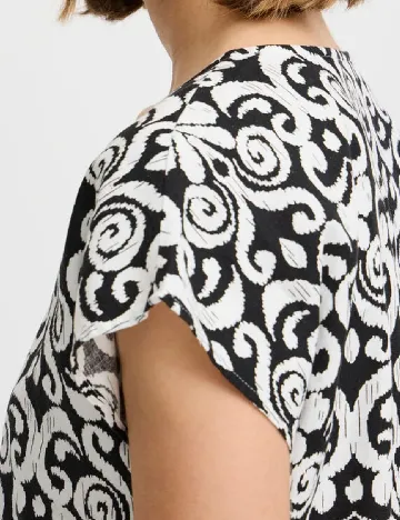 Bluza b.young, negru/alb