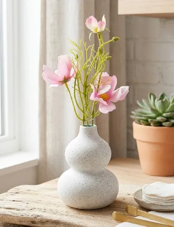 Floare artificiala HOME, roz