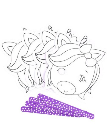 Set masti pentru petrecere 4 bucati Wins Holland, alb