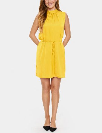 Rochie scurta Saint Tropez, galben