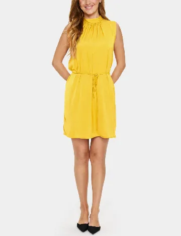 Rochie scurta Saint Tropez, galben