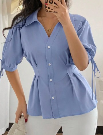 Camasa SHEIN, albastru