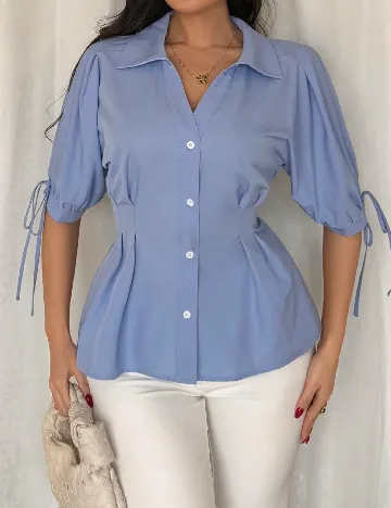 Camasa SHEIN, albastru