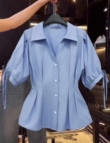 Camasa SHEIN, albastru