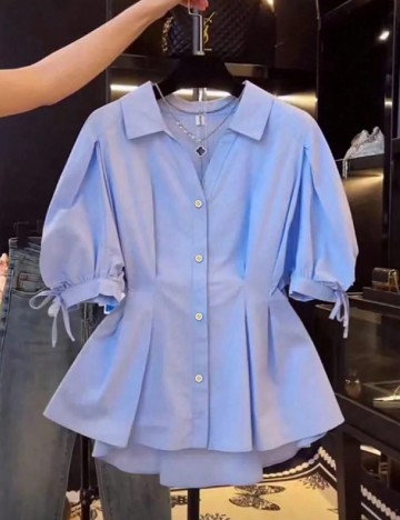 Camasa SHEIN, albastru