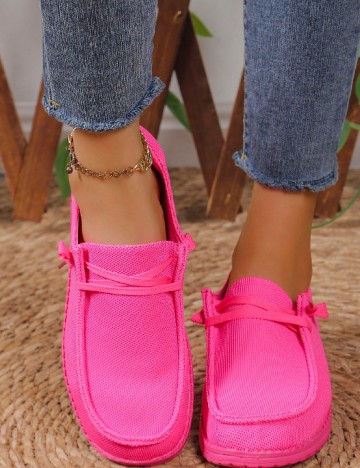 Espadrile SHEIN, roz