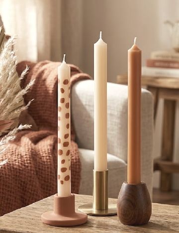 Set lumanari 3 bucati KAPIMEX, mix culori