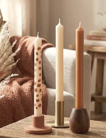 Set lumanari 3 bucati KAPIMEX, mix culori