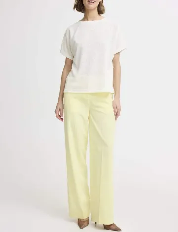 Tricou b.young, ecru