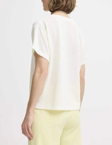 Tricou b.young, ecru