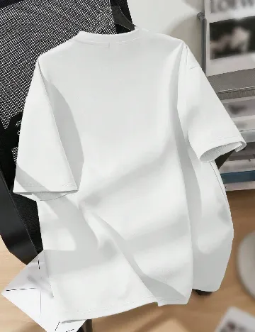 Tricou Shein Kids, alb