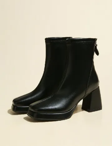 Botine SHEIN, negru