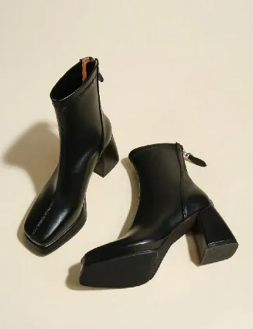 Botine SHEIN, negru