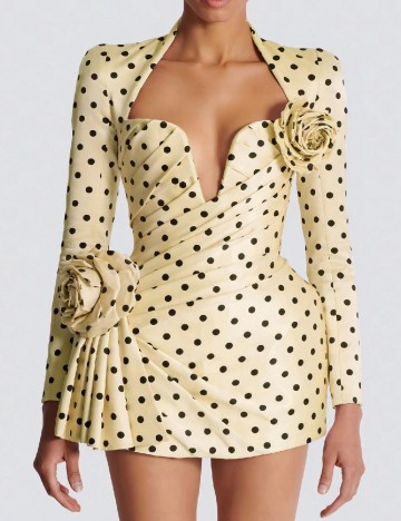 Rochie scurta SHEIN, galben