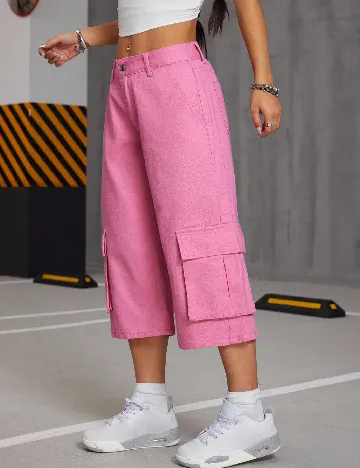 Pantaloni scurti SHEIN, roz