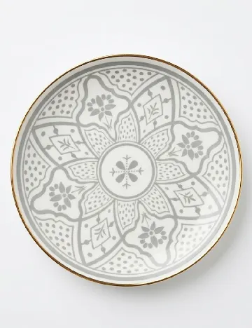 Farfurie Sahara, gri