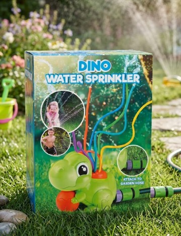 Aspersor de apa pentru copii ACTION, verde