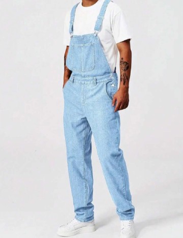 Salopeta SHEIN, albastru