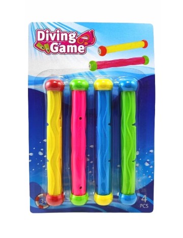 Set jucarii pentru piscina 4 bucati Zd Trading, mix culori