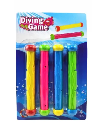 Set jucarii pentru piscina 4 bucati Zd Trading, mix culori