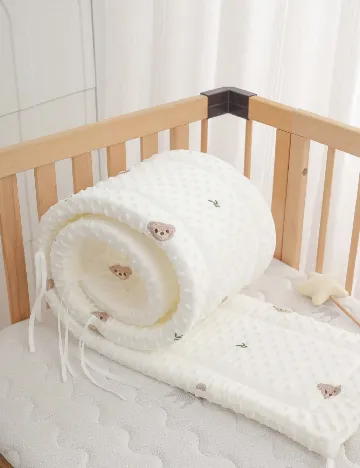 Saltea de protectie pentru bebelusi SHEIN, alb