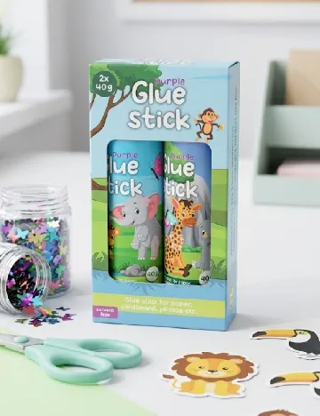 Set lipici 2 bucati DLP Industry, mov