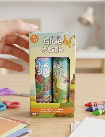 Set lipici 2 bucati DLP Industry, mov