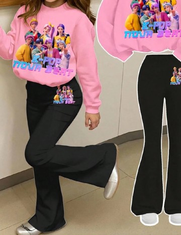 Compleu Shein Kids, mix culori