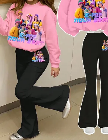 Compleu Shein Kids, mix culori