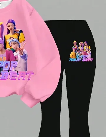 Compleu Shein Kids, mix culori