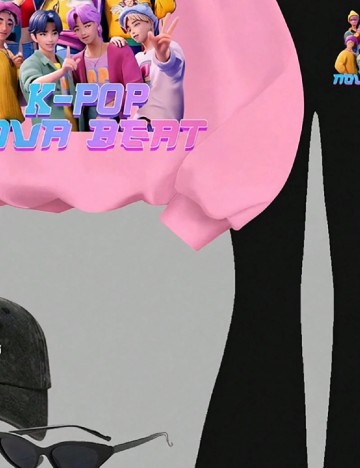 Compleu Shein Kids, mix culori