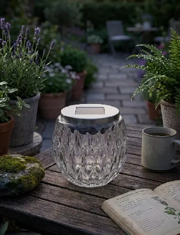 Lampa solara ACTION, transparent