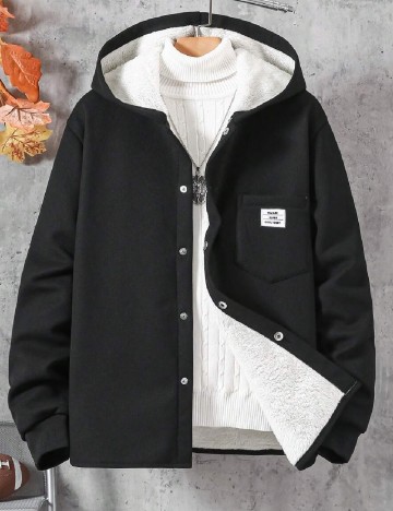 Jacheta Shein Kids, negru