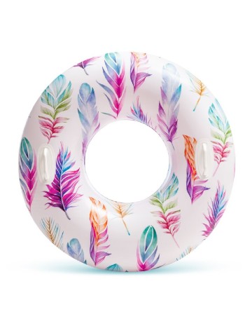 Colac de inot pentru copii  INTEX, alb