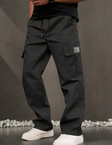 Pantaloni SHEIN, negru