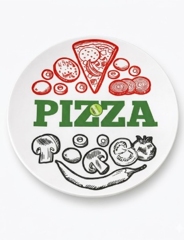 Farfurie din melamina, alb